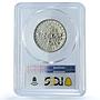 France 5 francs Republic Piedfort KM-P404 Sower SP 68 PCGS silver coin 1968