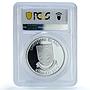 Kiribati 5 dollars Rudolph Reindeer KM-79 Christmas PR 70 PCGS silver coin 2014