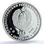 Transnistria 100 roubles Gemini Zodiac Signs Children PL70 PCGS silver coin 2005