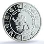 Transnistria 10 roubles Epoch Aquarius Zodiac Signs PL 70 PCGS silver coin 2007
