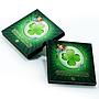 Niue 2 dollars Good Luck Four-leaf clover silver coin 2012