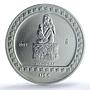 Mexico 5 pesos Xochipilli KM-647 Precolombina Aztec MS 67 PCGS silver coin 1993