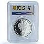 Armenia 5000 dram Armenian Congress KM-104 Oak Tree PR 69 PCGS silver coin 1999