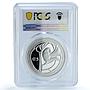 Cyprus 5 euros Republic Anniversary KM-94 Dove Bird PR 69 PCGS silver coin 2010