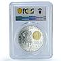 Kazakhstan 100 tenge Sultan Baybars KM-234 Horse PR 70 PCGS silver coin 2012