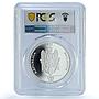 Moldova 100 lei Independence KM-63 Child Flag PR 70 PCGS silver coin 2011