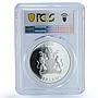 Malawi 5 kwacha Great Sphinx Gilt Jorney Africa Egypt PR70 PCGS silver coin 2006