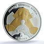 Malawi 5 kwacha Great Sphinx Gilt Jorney Africa Egypt PR70 PCGS silver coin 2006