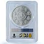 Mexico 1 onza Libertad Angel of Independence KM-639 MS 67 PCGS silver coin 2007