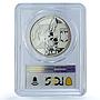 Romania 10 lei EMU KM-250 Economic Monetary Union PR 69 PCGS silver coin 2009
