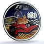 Singapore 50 dollars F1 Formula One Grand Prix KM-288 Car PR70 PCGS Ag coin 2008