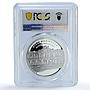 Turkey 50 lira Hejaz Railway Medina KM-1274 Train PR 70 PCGS silver coin 2011