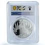 Ukraine 10 hryvnias Pochayiv Lavra KM-193 Church PR 69 PCGS silver coin 2003