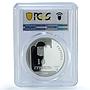 Ukraine 10 hryvnias Pereyaslav Rada Council KM-343 PR 69 PCGS silver coin 2004