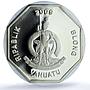 Vanuatu 200 vatu Reserve Bank Gilt KM-77 Building PR 69 PCGS CuNi coin 2009