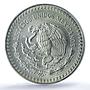 Mexico 1 onza Libertad Type 1 PLATA PURA KM-494.2 UNC PCGS silver coin 1991