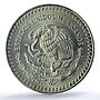 Mexico 1 onza Libertad Type 1 PLATA PURA KM-494.1 MS 65 PCGS silver coin 1987