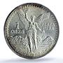 Mexico 1 onza Libertad Angel of Independence KM-494.2 MS66 PCGS silver coin 1990
