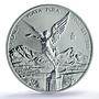 Mexico 1 onza Libertad Angel of Independence KM-639 MS 67 PCGS silver coin 2002