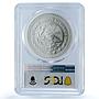 Mexico 1 onza Libertad Angel of Independence KM-613 MS 69 PCGS silver coin 1999