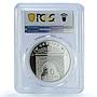 Ukraine 10 hryvnias Khan Palace Bakhchysarai KM-142 PR 69 PCGS silver coin 2001