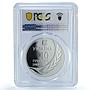 Ukraine 10 hryvnias United Nation Membership KM-370 PR 70 PCGS silver coin 2005
