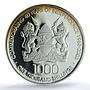 Kenya 1000 shillings Independence KM-38 Mwai Kibaki PR 67 PCGS silver coin 2003