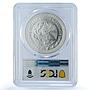 Mexico 1 onza Libertad Angel of Independence KM-613 MS 68 PCGS silver coin 1999