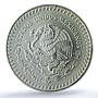Mexico 1 onza Libertad Type 2 PLaTA PuRA KM-494.3 MS 64 PCGS silver coin 1991