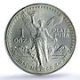 Mexico 1 onza Libertad Type 1 PLATA PURA KM-494.2 MS 69 PCGS silver coin 1991