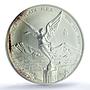 Mexico 1 onza Libertad Angel of Independence KM-613 MS 68 PCGS silver coin 1996
