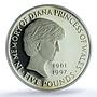 Great Britain 5 pounds Princess Diana Wales KM-997a PR 68 PCGS silver coin 1999