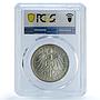 Germany Wurttemberg 3 mark Wilhelm II Wedding J-177a MS 66 PCGS silver coin 1911