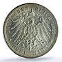 Germany Wurttemberg 3 mark Wilhelm II Wedding J-177a MS 66 PCGS silver coin 1911