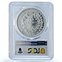 France 50 francs Hercules Gad-882 F-427 KM-941 MS 68 PCGS silver coin 1978