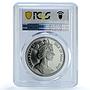 Isle of Man 1 crown Norwegian Forest KM-292 Cat Crowns MS 66 PCGS CuNi coin 1991
