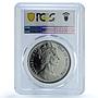 Isle of Man 1 crown Siamese Cat KM-332 Cat Crowns MS 64 PCGS CuNi coin 1992