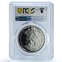 Isle of Man 1 crown Burmese Cat KM-621 Cat Crowns MS 65 PCGS CuNi coin 1996