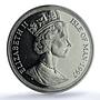 Isle of Man 1 crown Long Haired Smoke KM-774 Cat Crowns MS66 PCGS CuNi coin 1997