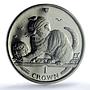Isle of Man 1 crown Scottish Fold KM-1056 Cat Crowns MS 65 PCGS CuNi coin 2000