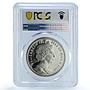 Isle of Man 1 crown Bengal Cat KM-1111 Cat Crowns MS 65 PCGS CuNi coin 2002