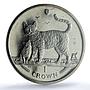 Isle of Man 1 crown Bengal Cat KM-1111 Cat Crowns MS 65 PCGS CuNi coin 2002
