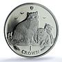 Isle of Man 1 crown Ragdoll Cat KM-1307 Cat Crowns MS 67 PCGS CuNi coin 2007