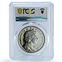 Isle of Man 1 crown Abyssinian Cat KM-1426 Cat Crowns MS 66 PCGS CuNi coin 2010