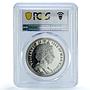 Isle of Man 1 crown Abyssinian Cat KM-1426 Cat Crowns MS 66 PCGS CuNi coin 2010