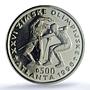 Bosnia 500 dinara Fencers KM-55 Atlanta Olympics MS 66 PCGS CuNi coin 1996