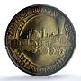 Czechoslovakia 50 korun Breclav Brno Railroad Train PR 68 PCGS silver coin 1989