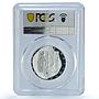 Czech Rep. 200 korun Philarmonic KM-22 Architecture PR 70 PCGS silver coin 1996