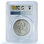 Prussia 3 mark Wroclaw University KM-531 Breslau MS 64 PCGS silver coin 1911