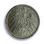 Germany Empire 1 mark Wilhelm II Type 2 J-17 KM-14 MS 65 PCGS silver coin 1914